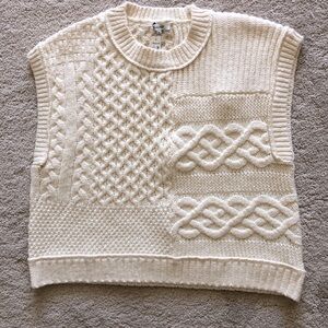 NWT: Madewell chunky sweater vest
